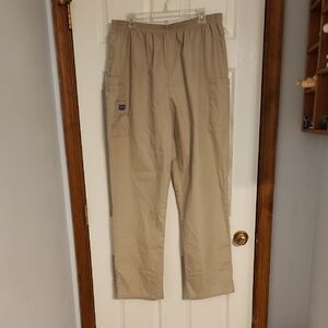 Cherokee Workwear Khaki Scrub Pants